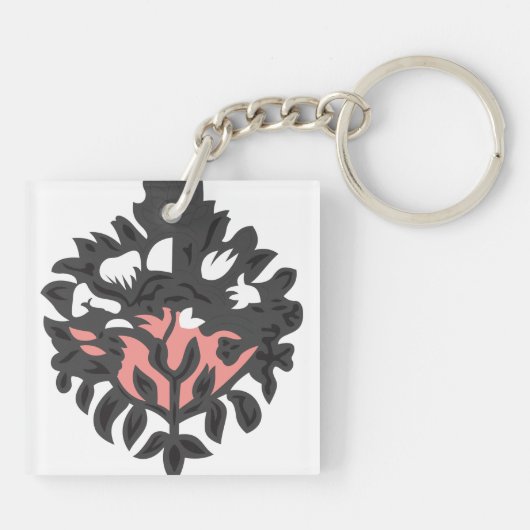 AcrylSleutelhanger Sleutelhanger (Achterkant)