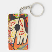 AcrylSleutelhanger Sleutelhanger (achterkant)