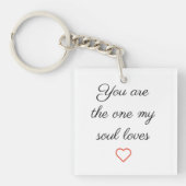 AcrylSleutelhanger Sleutelhanger (voorkant)