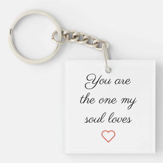 AcrylSleutelhanger Sleutelhanger (voorkant)