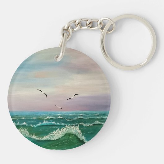 AcrylSleutelhanger Sleutelhanger (Achterkant)