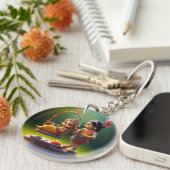 AcrylSleutelhanger Sleutelhanger (Voorkant Rechts)