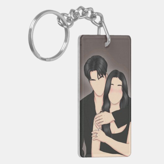 AcrylSleutelhanger Sleutelhanger (Voorkant Links)