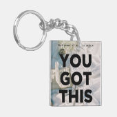 Acrylsleutelhanger Sleutelhanger (Voorkant Links)