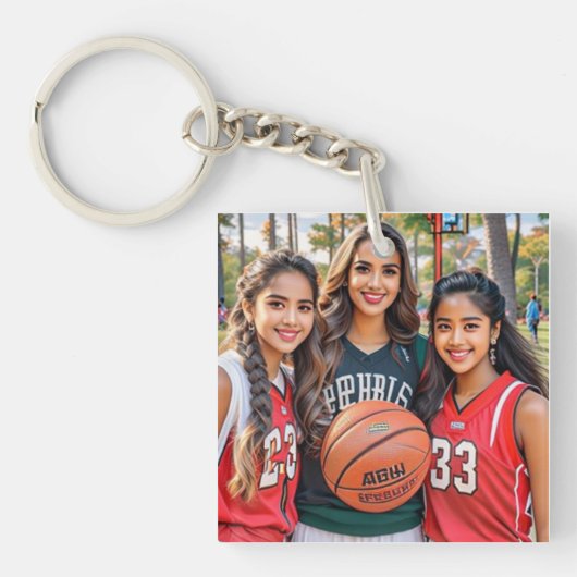 AcrylSleutelhanger Sleutelhanger (voorkant)