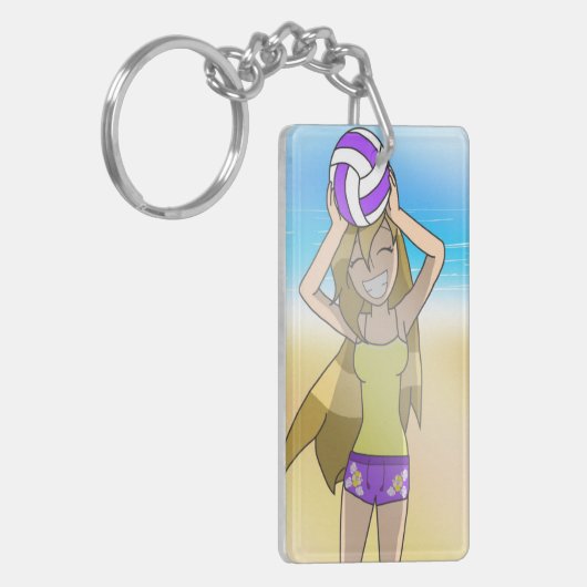 AcrylSleutelhanger Sleutelhanger (Voorkant Links)