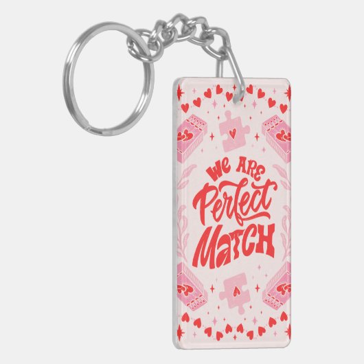 Acrylsleutelhanger Sleutelhanger (Voorkant Links)