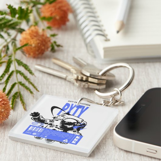 AcrylSleutelhanger Sleutelhanger (Voorkant Rechts)