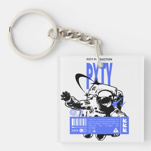 AcrylSleutelhanger Sleutelhanger (voorkant)