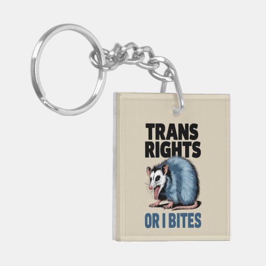 AcrylSleutelhanger Sleutelhanger (Voorkant Links)