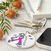 AcrylSleutelhanger Sleutelhanger (Voorkant Rechts)