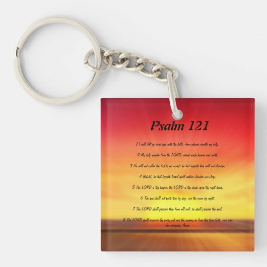 AcrylSleutelhanger Sleutelhanger (voorkant)