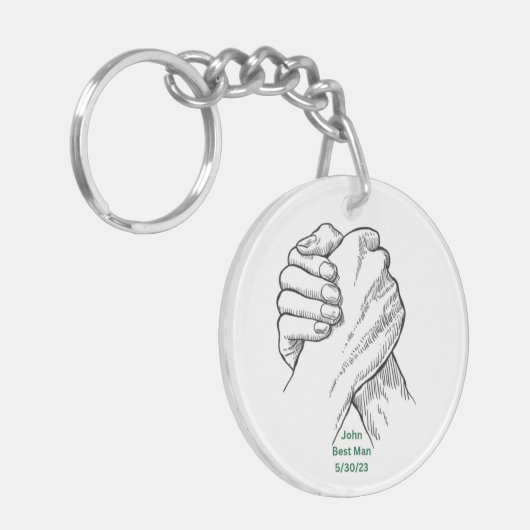 AcrylSleutelhanger Sleutelhanger (Voorkant Links)