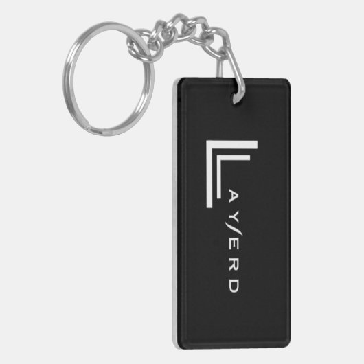 AcrylSleutelhanger Sleutelhanger (Voorkant Links)