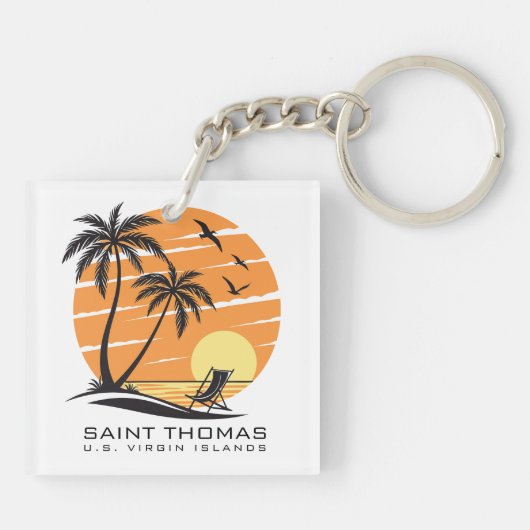 AcrylSleutelhanger Sleutelhanger (Achterkant)