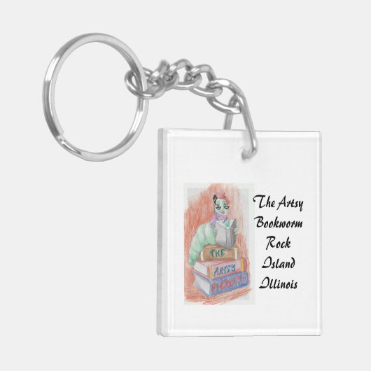 AcrylSleutelhanger Sleutelhanger (Voorkant Links)