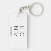 AcrylSleutelhanger Sleutelhanger (achterkant)