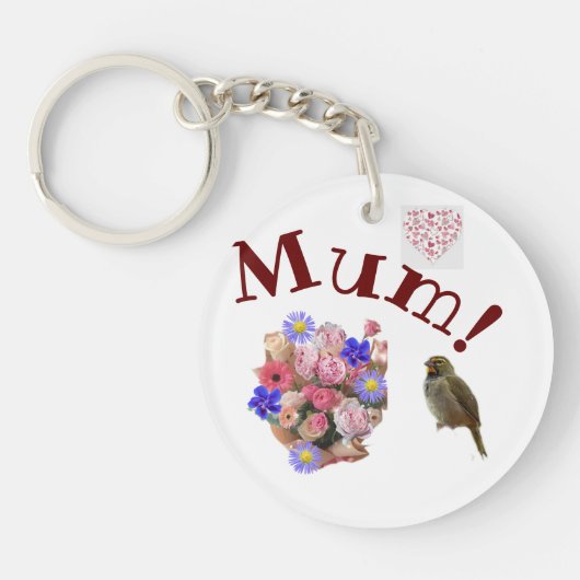 AcrylSleutelhanger Sleutelhanger (Voorkant)