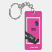 AcrylSleutelhanger Sleutelhanger (Voorkant Links)