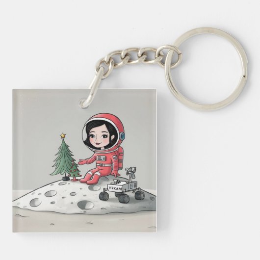 AcrylSleutelhanger Sleutelhanger (Achterkant)