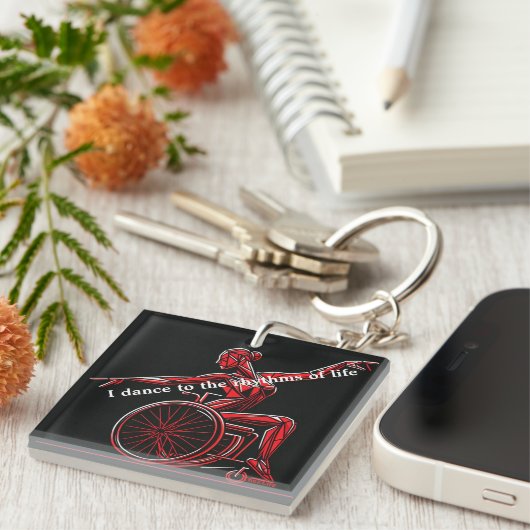 AcrylSleutelhanger Sleutelhanger (Voorkant Rechts)