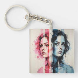 AcrylSleutelhanger Sleutelhanger