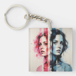 AcrylSleutelhanger Sleutelhanger