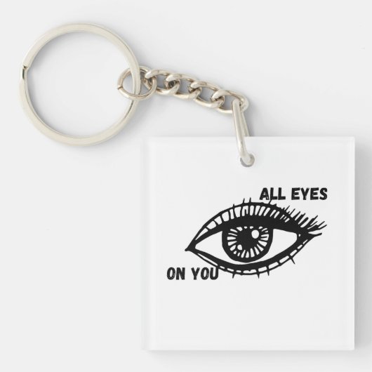 Acrylsleutelhanger Stout & Minimaal Sleutelhanger (voorkant)
