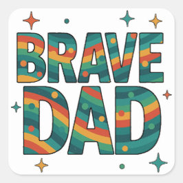 AcrylSleutelhanger Vierkante Sticker