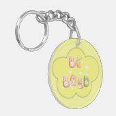 Acrylsleutelhanger | Wees Dapper Sleutelhanger (Voorkant Links)