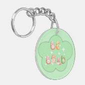 Acrylsleutelhanger | Wees Dapper Sleutelhanger (Voorkant Links)