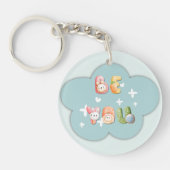 Acrylsleutelhanger | Wees jezelf Sleutelhanger (Voorkant)