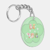 Acrylsleutelhanger | Wees jezelf Sleutelhanger (Voorkant Links)