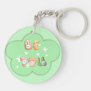 Acrylsleutelhanger   Wees jezelf Sleutelhanger