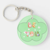 Acrylsleutelhanger | Wees jezelf Sleutelhanger (Voorkant)