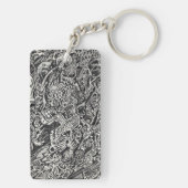 Acrylsleutelring Sleutelhanger (achterkant)