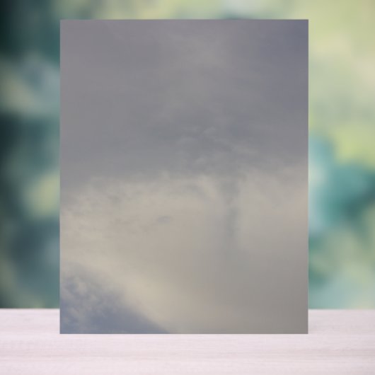 Acrylteken Acryl Bord (Neutraal)