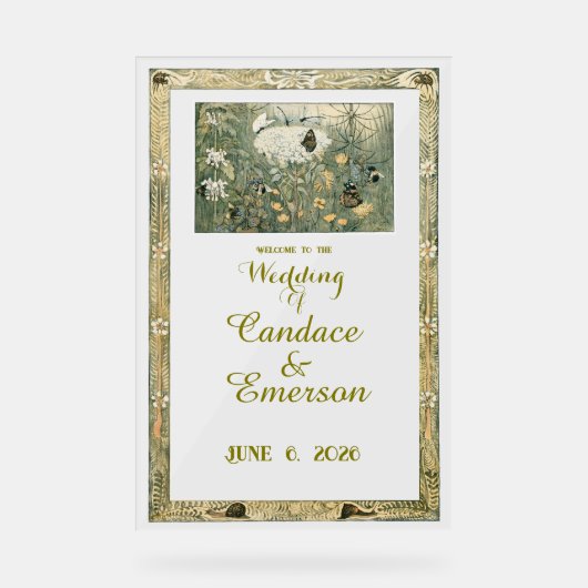 Acrylteken Acryl Bord (Voorkant)