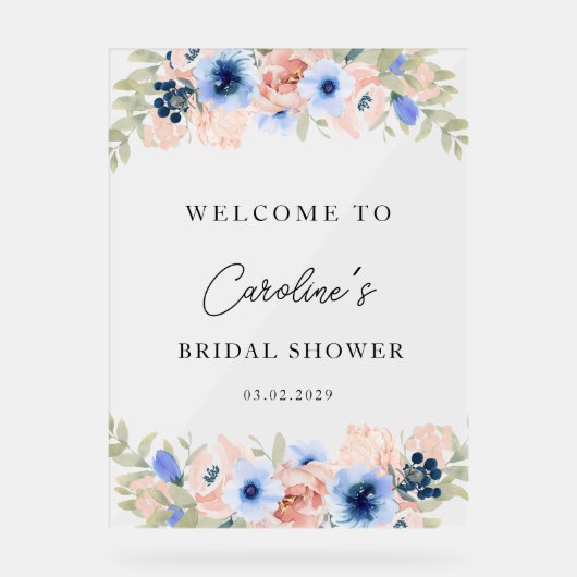 Acrylteken Acryl Bord (Voorkant)