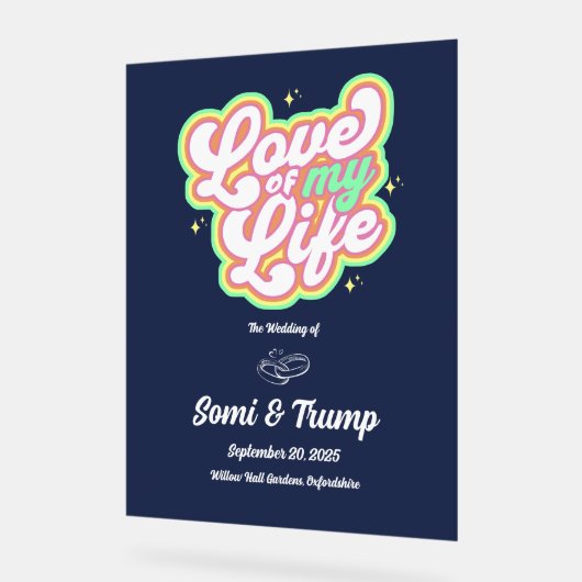 Acrylteken Acryl Bord (Hoek)