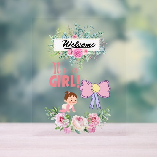 Acrylteken Acryl Bord (Neutraal)