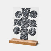 Acrylteken Acryl Bord (Hoek)