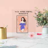 Acrylteken Acryl Bord (Huwelijk)