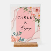 Acrylteken Acryl Bord (Voorkant)