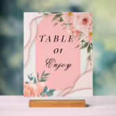 Acrylteken Acryl Bord (Neutraal)