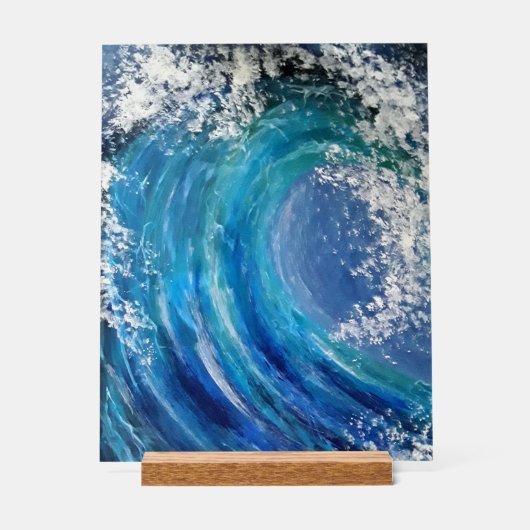 Acrylteken Acryl Bord (Voorkant)