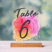 Acrylteken Acryl Bord (Neutraal)