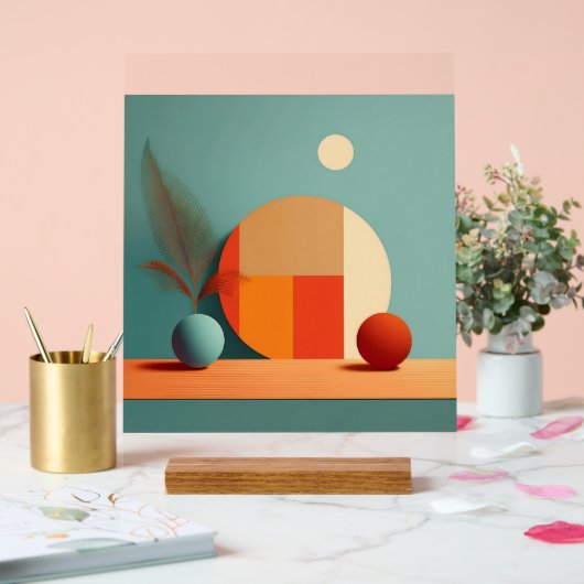 Acrylteken Acryl Bord (Huwelijk)