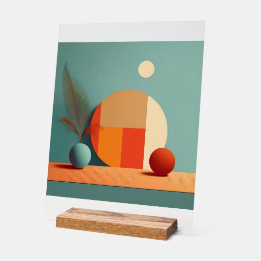 Acrylteken Acryl Bord (Hoek)