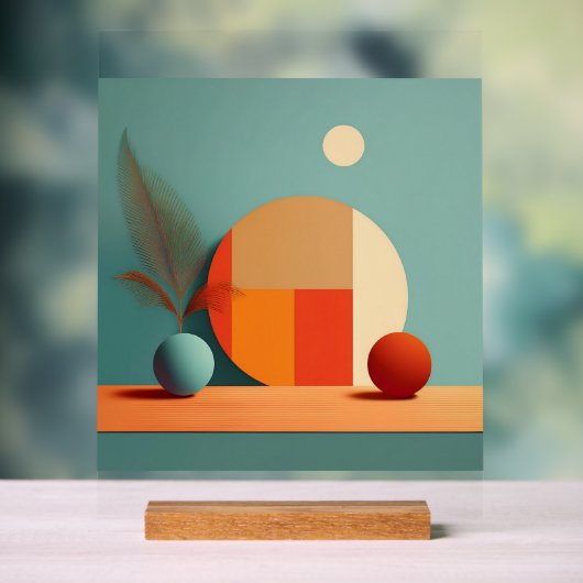 Acrylteken Acryl Bord (Neutraal)